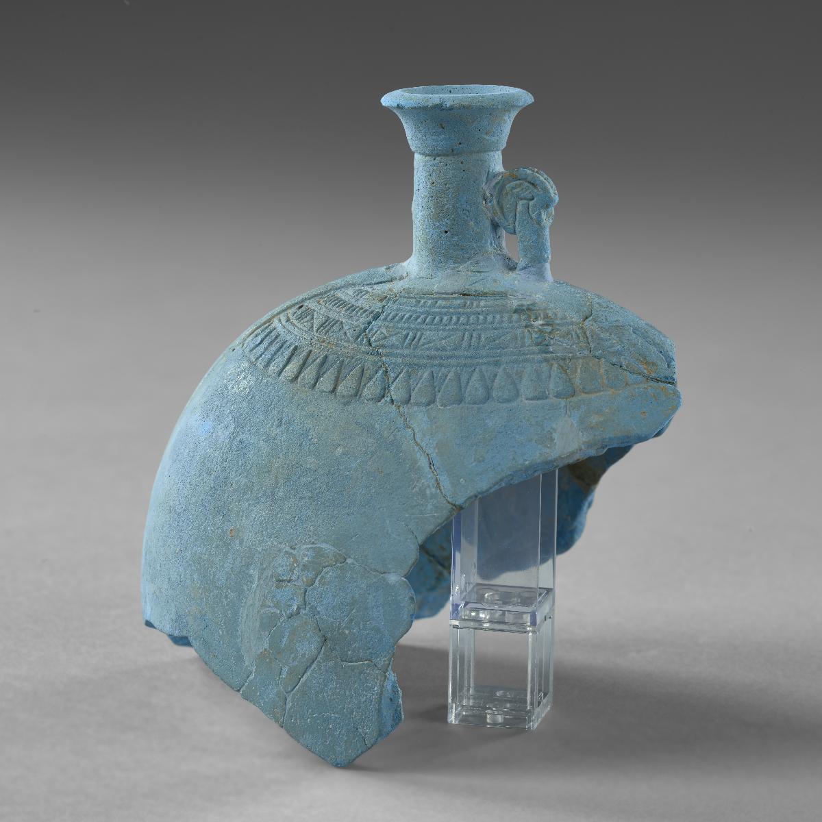 Fragment einer ägyptischen Neujahrsflasche