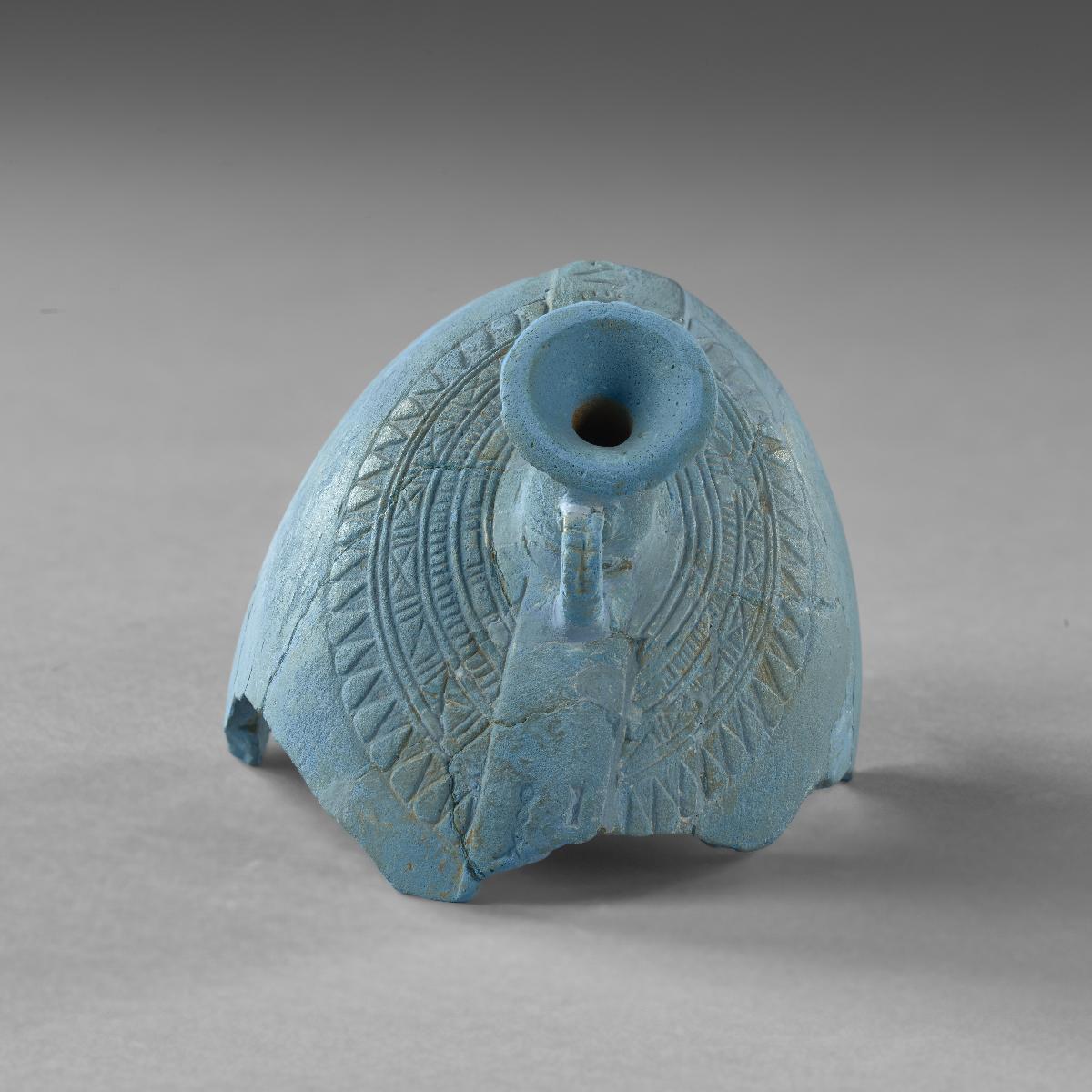 Fragment einer ägyptischen Neujahrsflasche