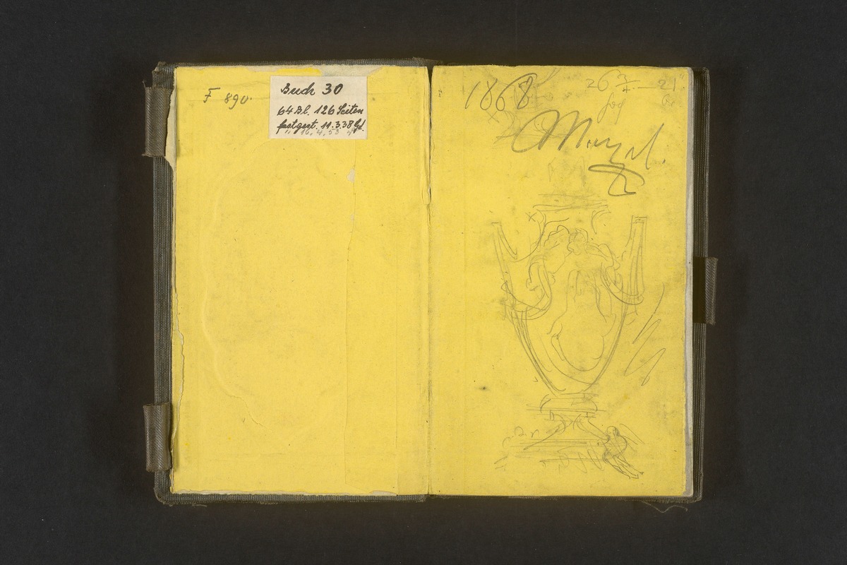 Notizen, Henkelvase