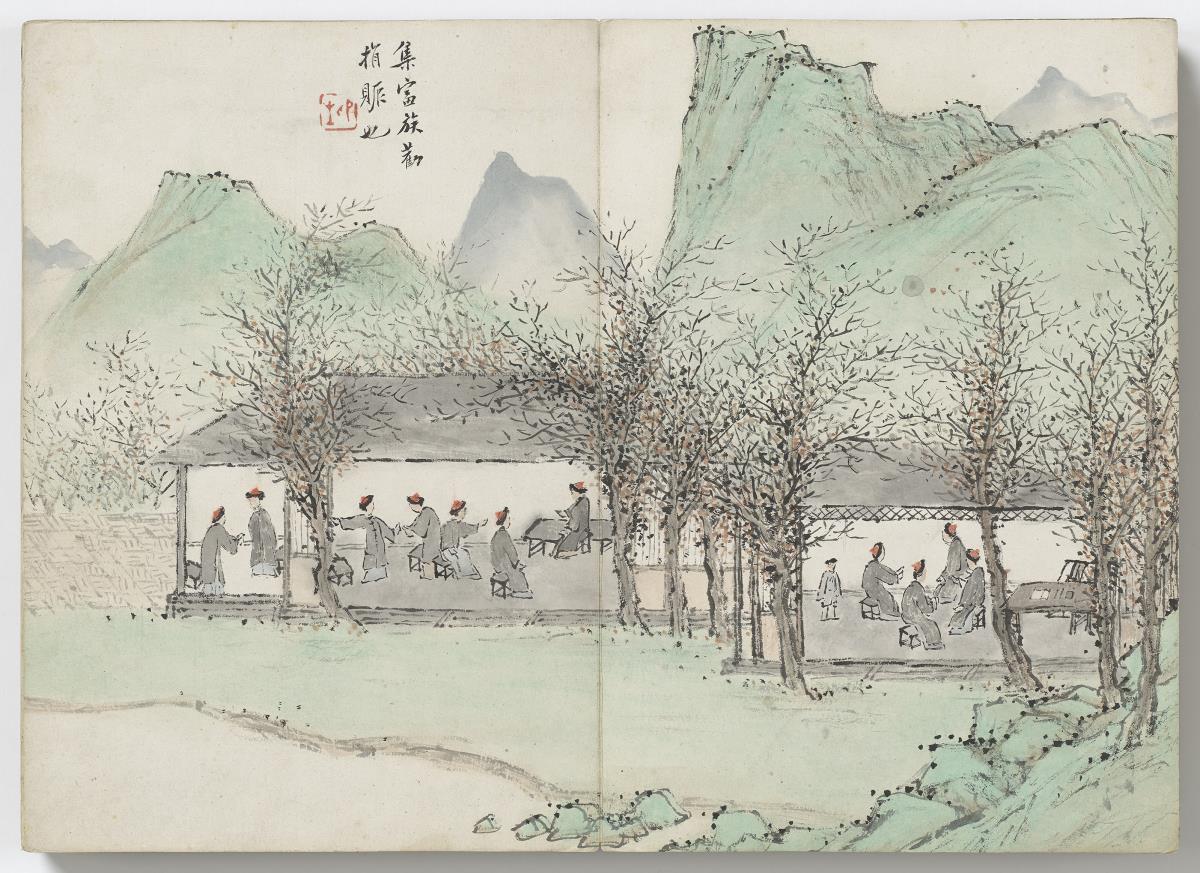 Massnahmen nach der Flutkatastrophe in Wumen 吳門荒政