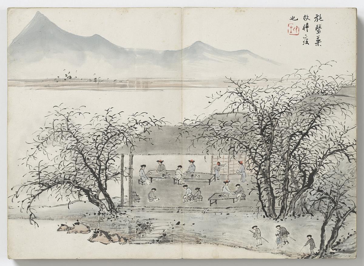 Massnahmen nach der Flutkatastrophe in Wumen 吳門荒政