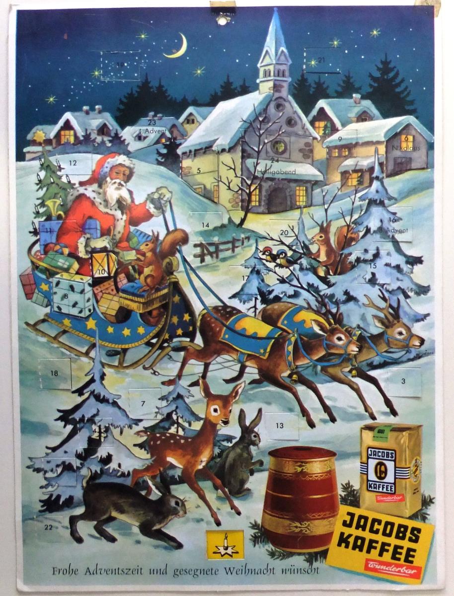 Frohe Adventszeit und gesegnete Weihnacht wünscht Jacobs Kaffee wunderbar]
