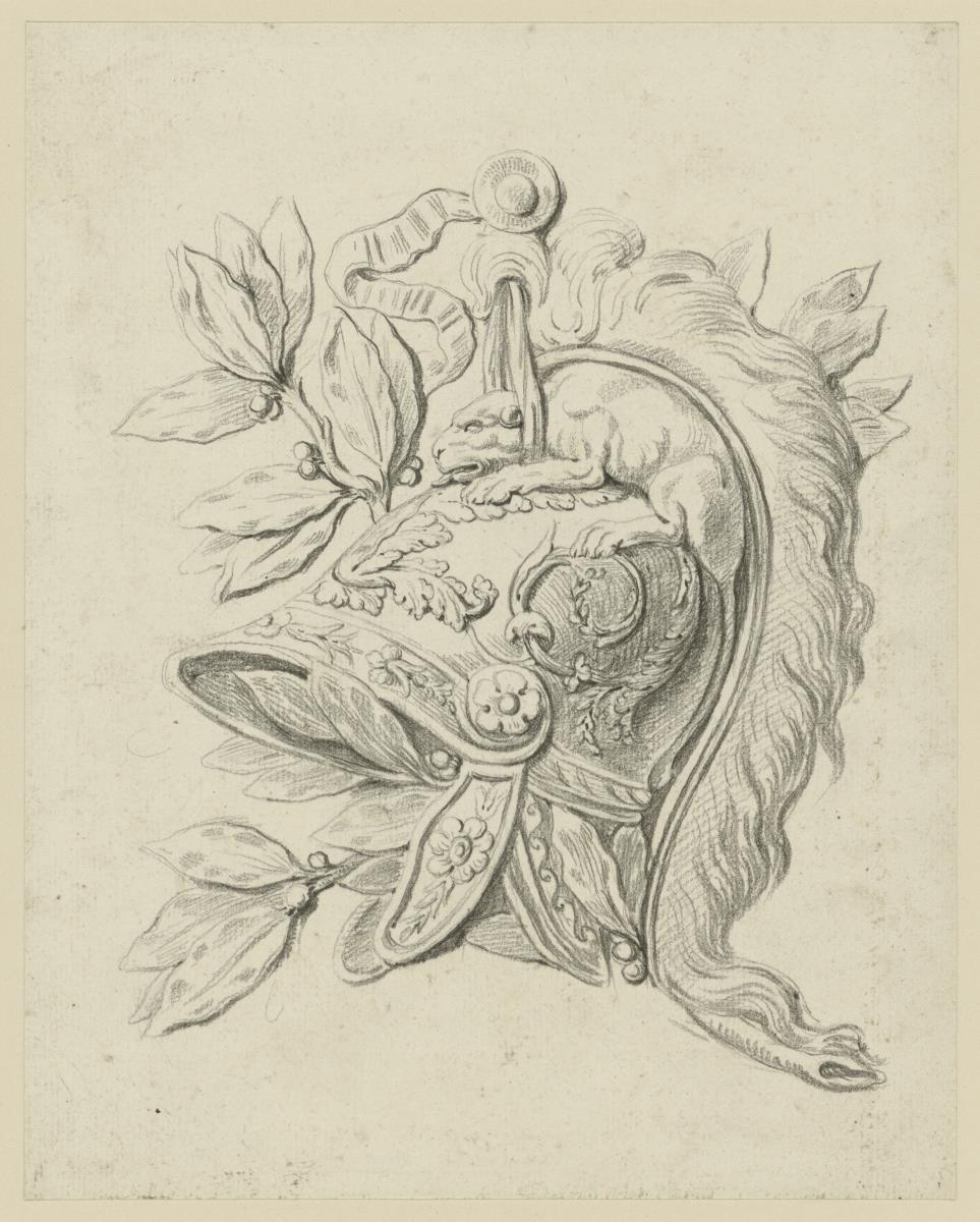 Füllung mit Helm