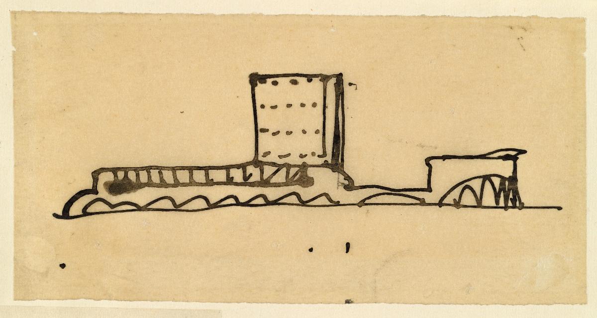 Imaginäre Hallenbauten