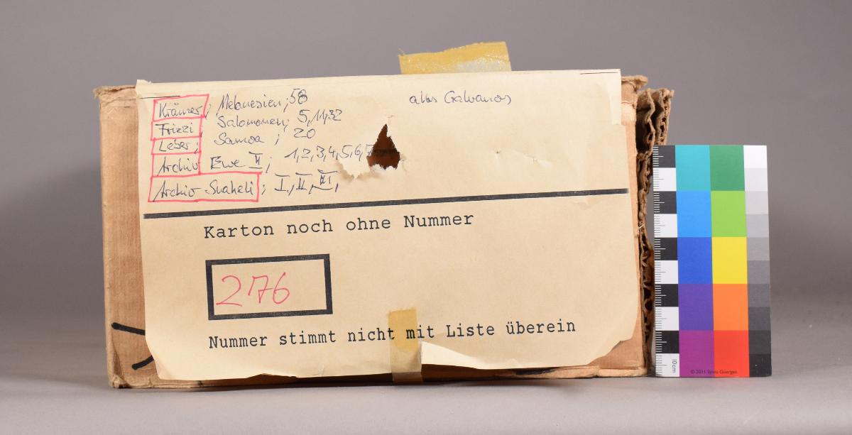 Archiv Suaheli I