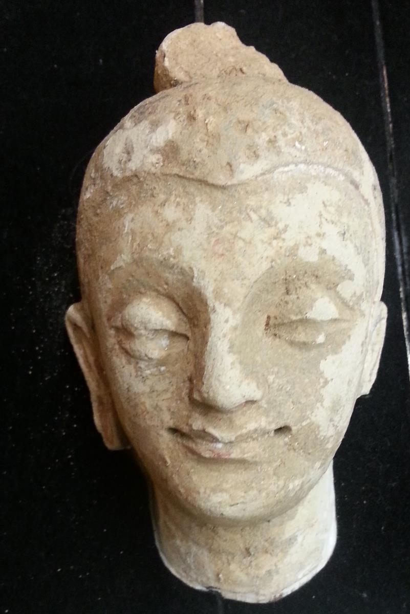 Kopf eines Buddha