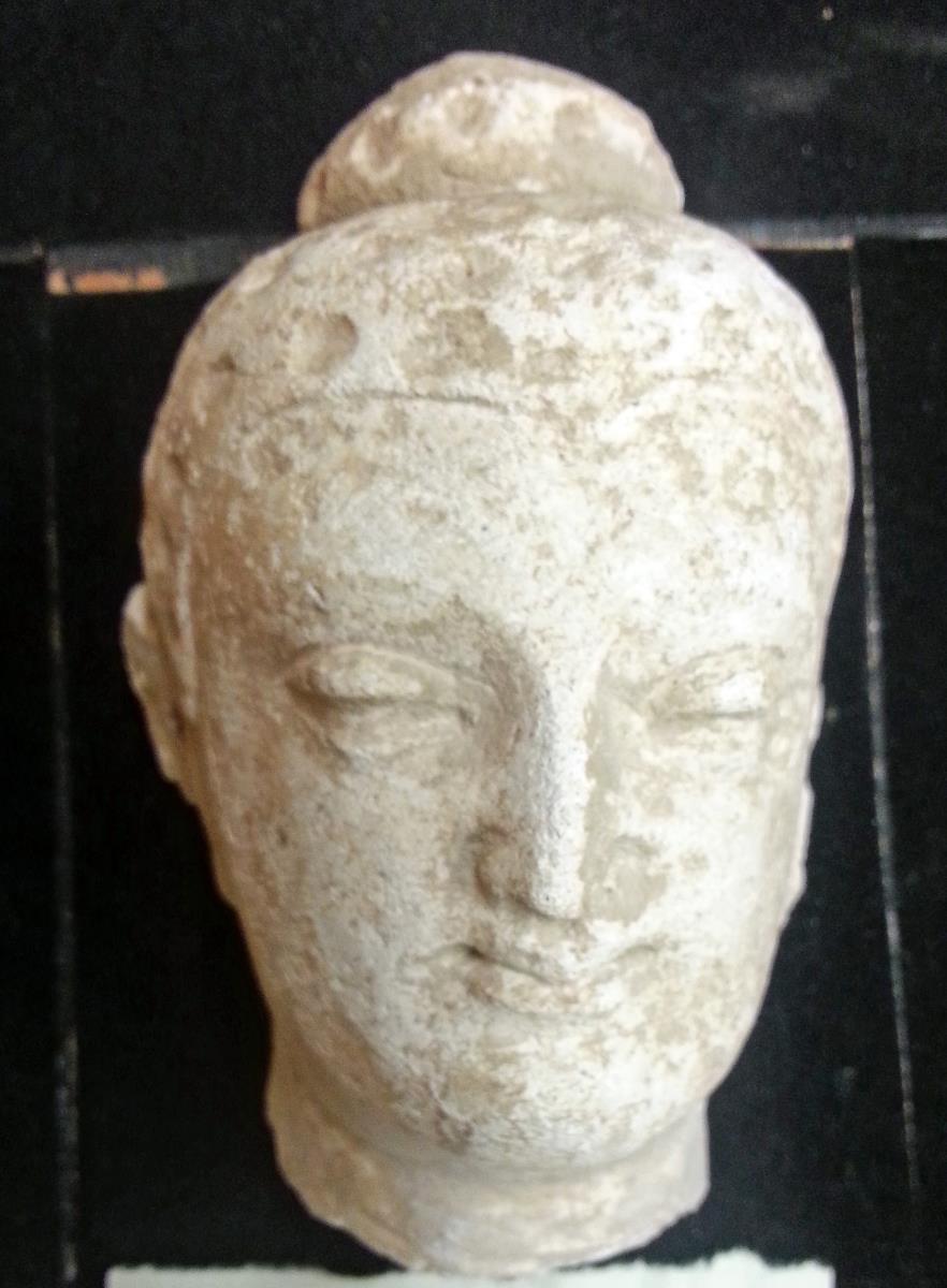 Kopf eines Buddha
