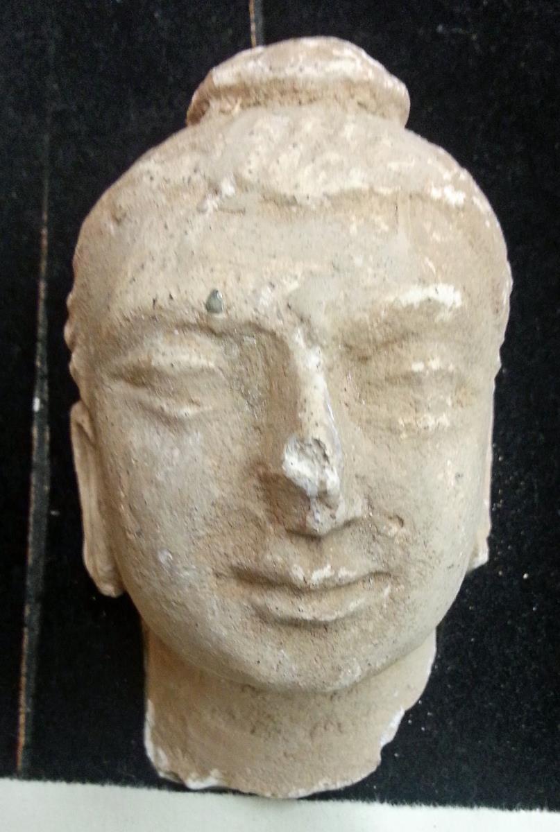 Kopf eines Buddha