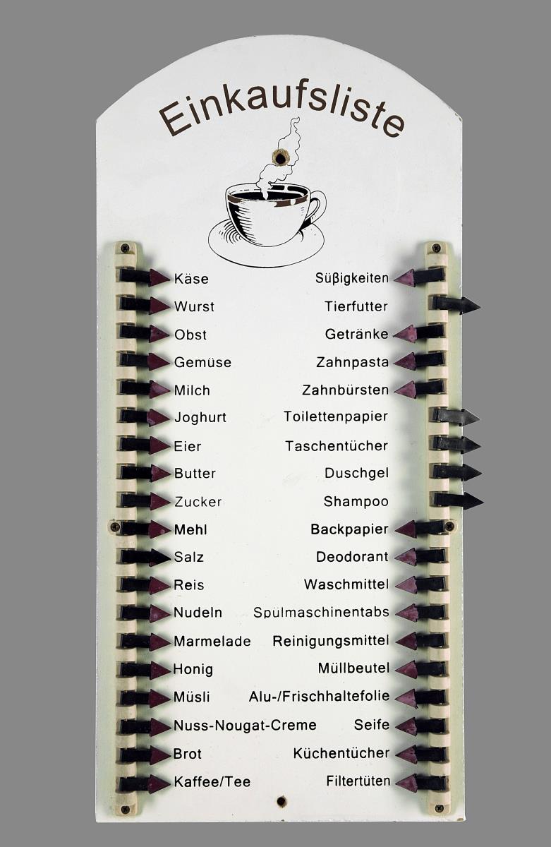 Einkaufsliste