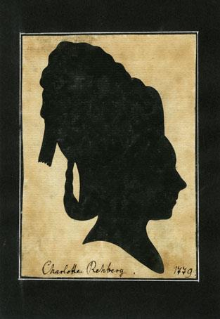 Silhouette der Charlotte Rehberg