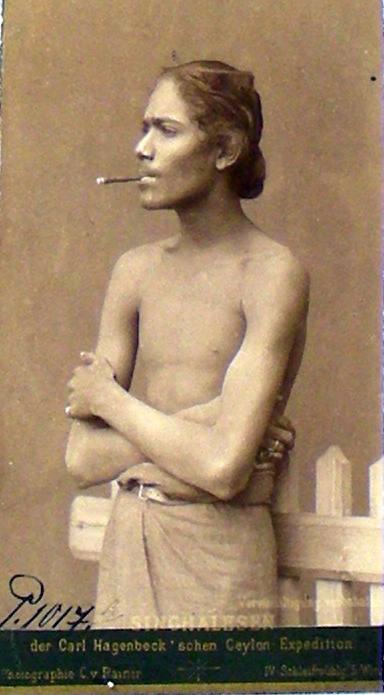 Singhalesen der Carl Hagenbeck'schen Ceylon Expedition