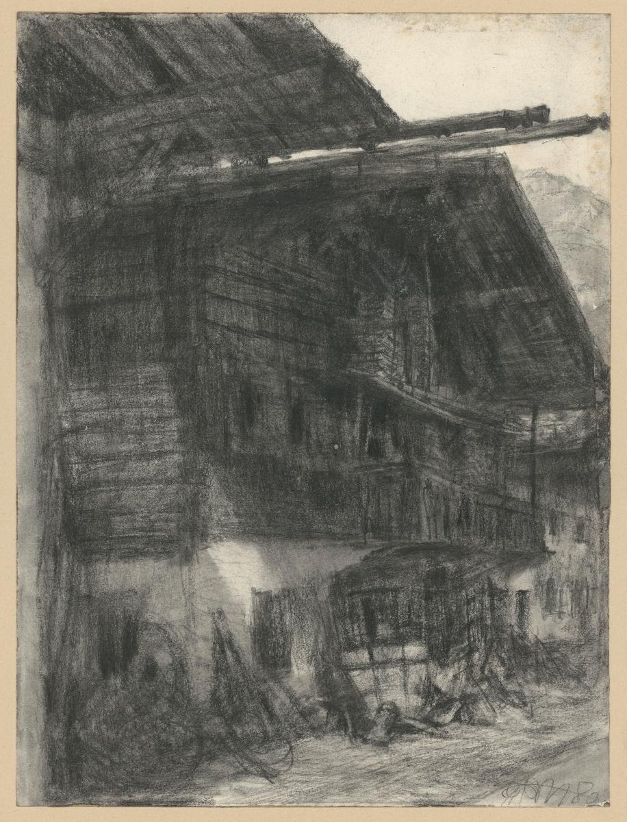 Bauernhaus in den Alpen (Garmisch?)