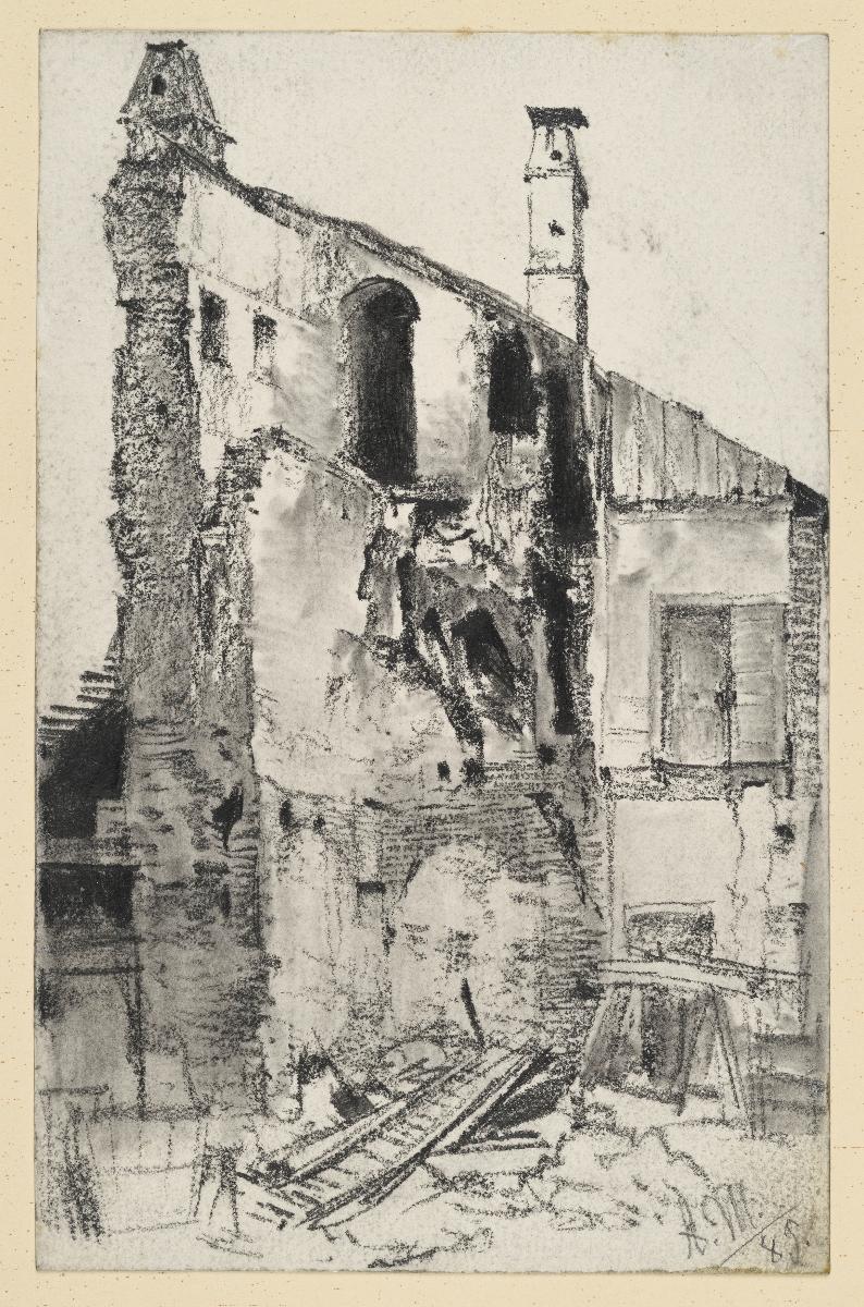 Haus im Abbruch