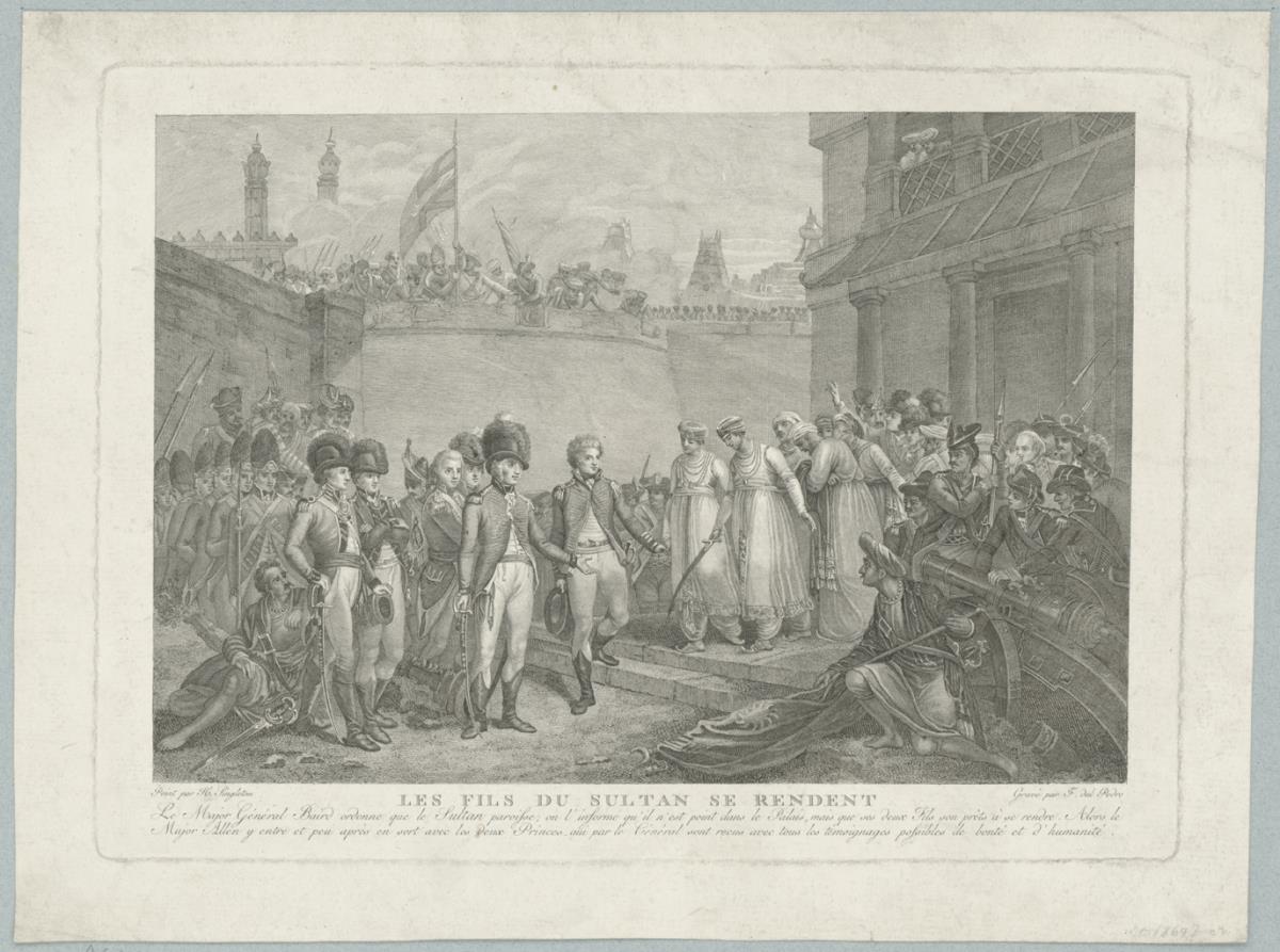 Porträt des David Baird, britischer General