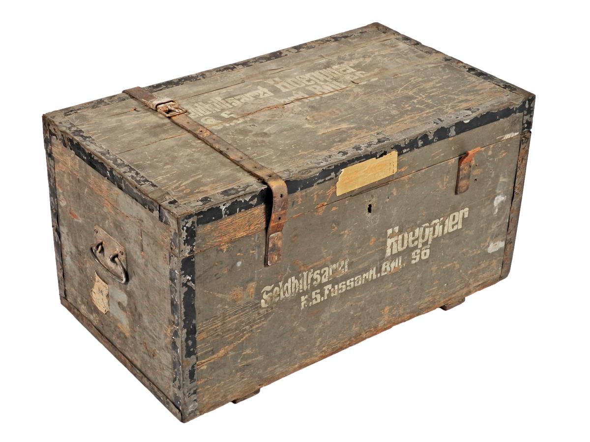Feldhilfsarzt Hoeppner, K.S. Fussartl. Btll. 96.