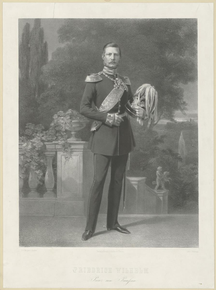 Porträt des Wilhelm I., deutscher Kaiser