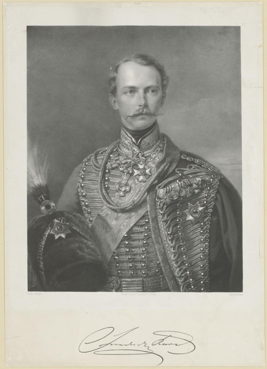 Porträt des Friedrich Karl, Prinz von Preußen