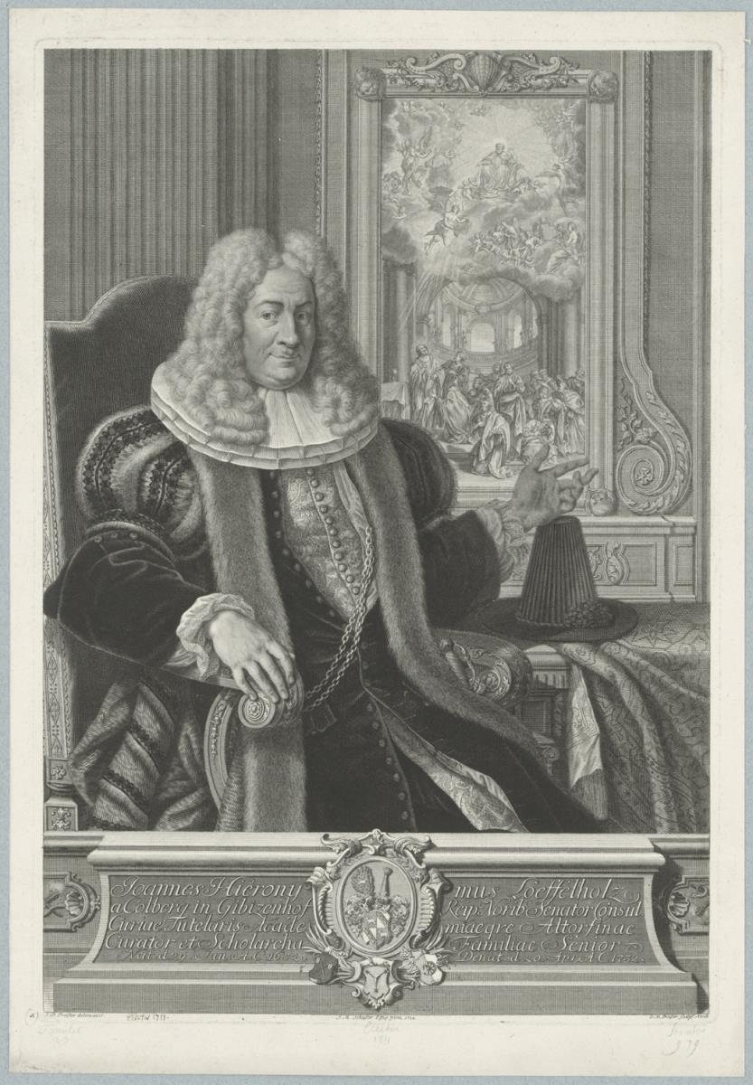 Porträt des Johann Hieronymus Löffelholz II. von Colberg