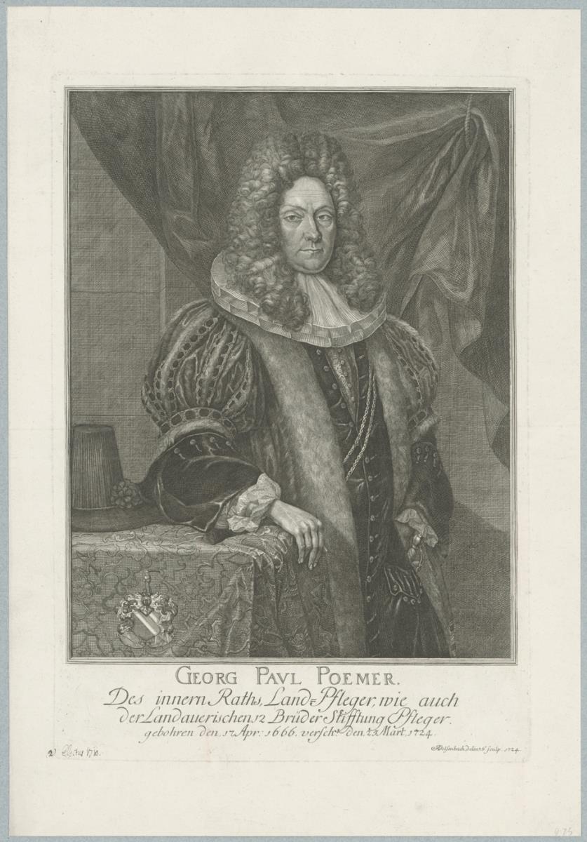 Porträt des Georg Paul Poemer