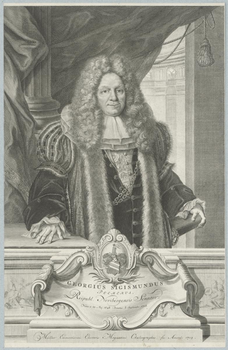 Porträt des Georg Sigismund Poemer