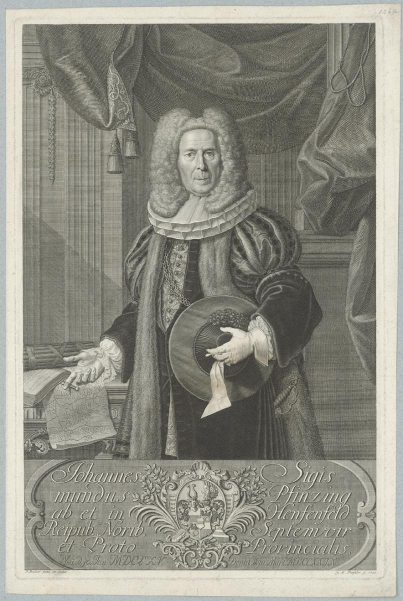 Porträt des Johann Sigismund I. Pfinzing von und zu Henfenfeld