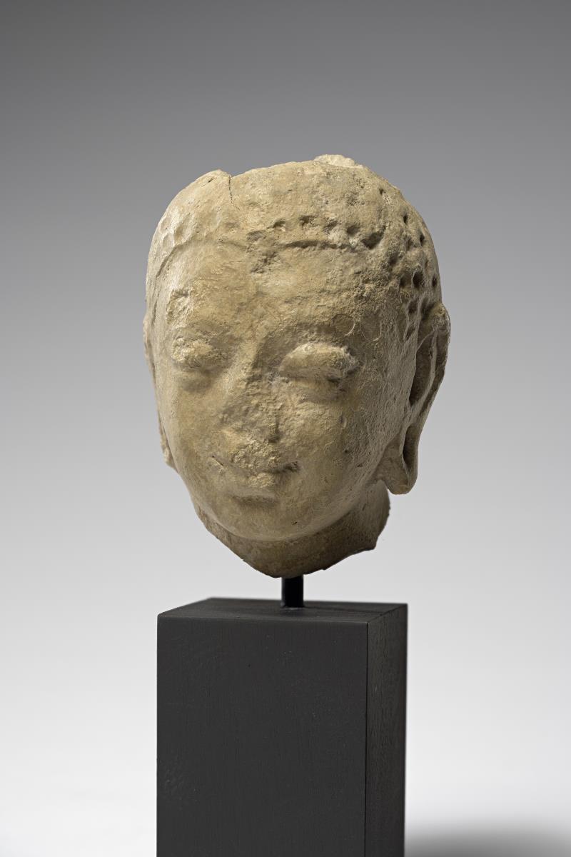 Kopf eines Buddha