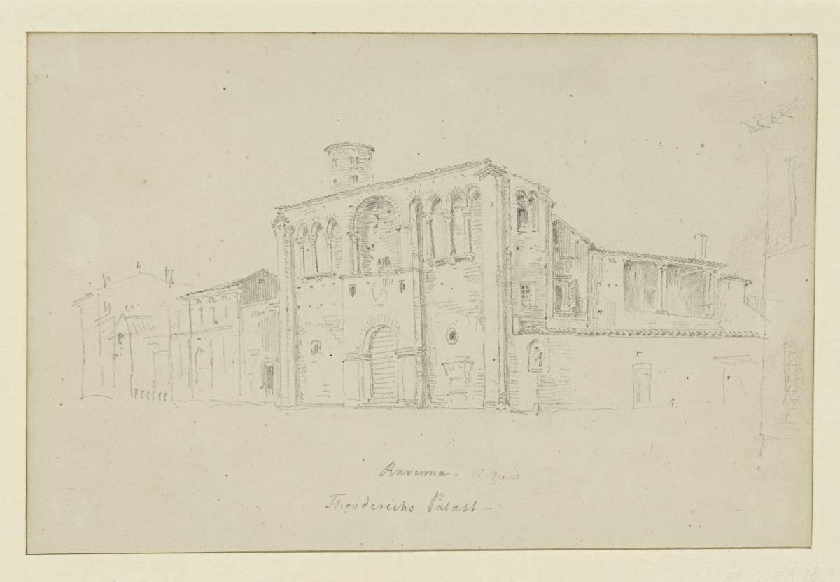 Ravenna, Ansicht des Theoderich Palastes