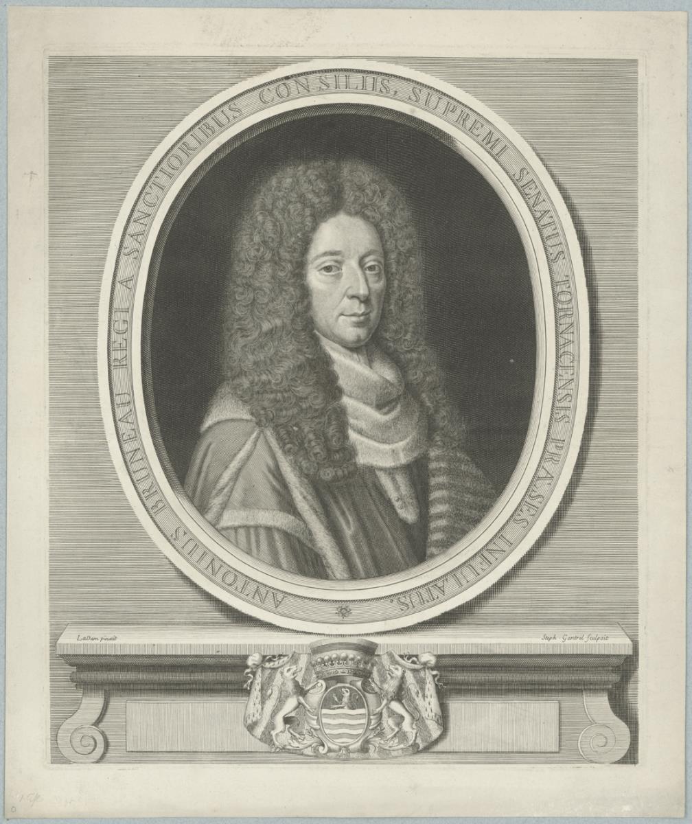 Porträt des Antoine Bruneau
