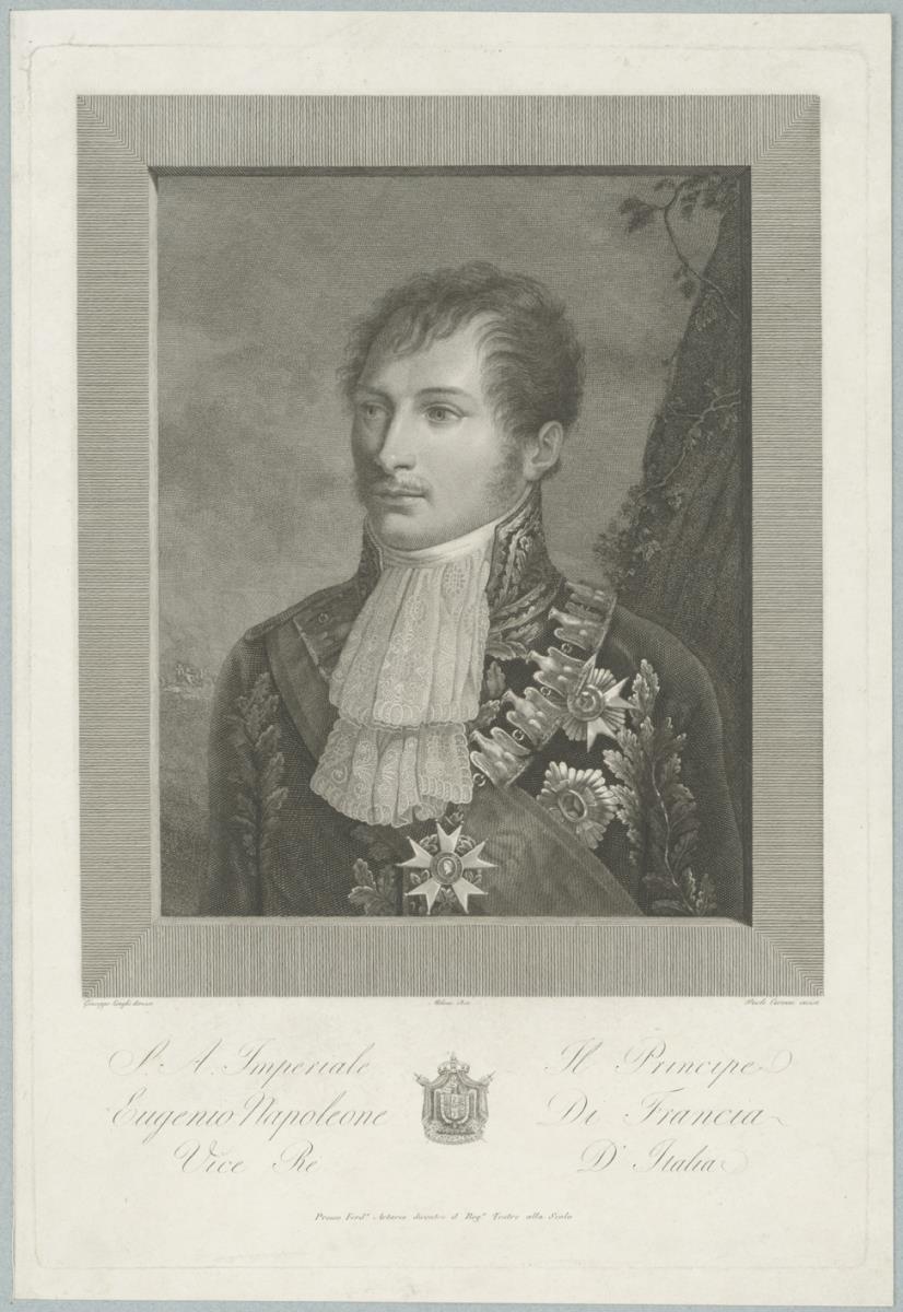 Porträt des Eugène de Beauharnais, Herzog von Leuchtenberg