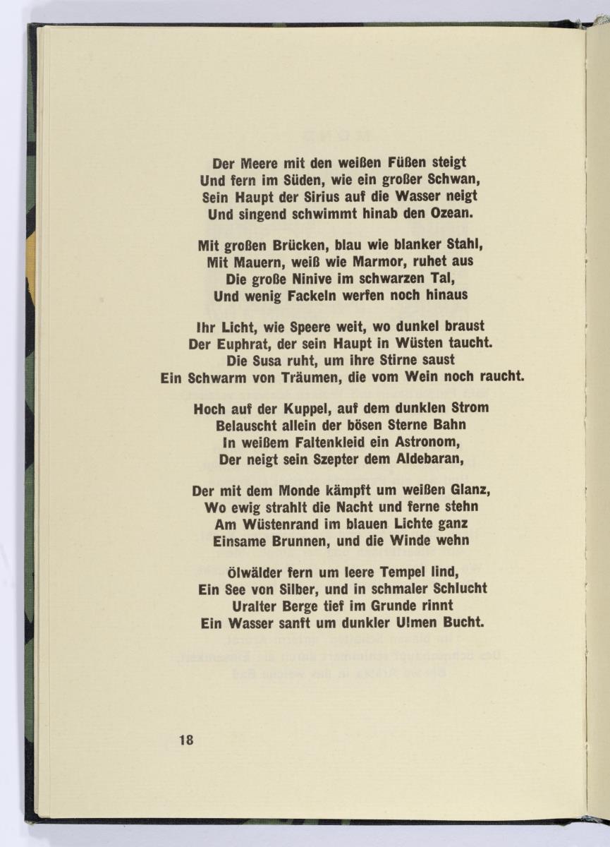 Georg Heym, Umbra Vitae, München 1924, S. 18.