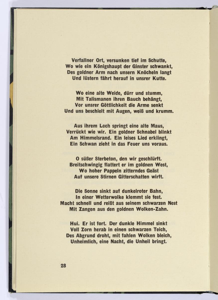 Georg Heym, Umbra Vitae, München 1924, S. 28.