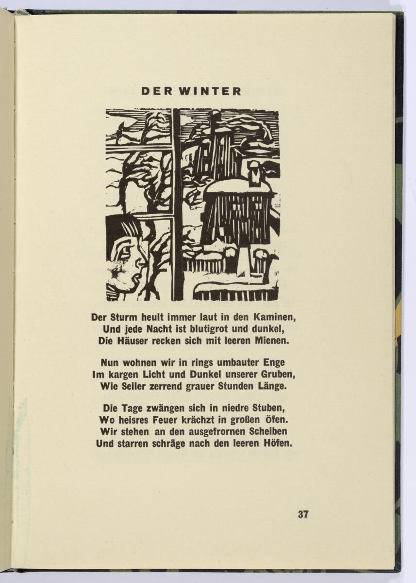 "Der Winter". Georg Heym, Umbra Vitae, München 1924, S. 37.