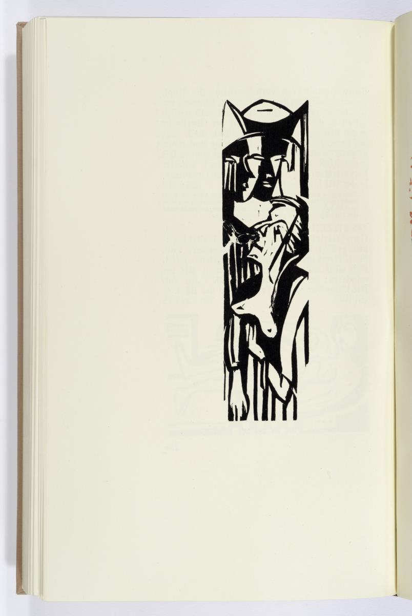 Gustav Schiefler. Das graphische Werk von Ernst Ludwig Kirchner. Band II. Maskenszene