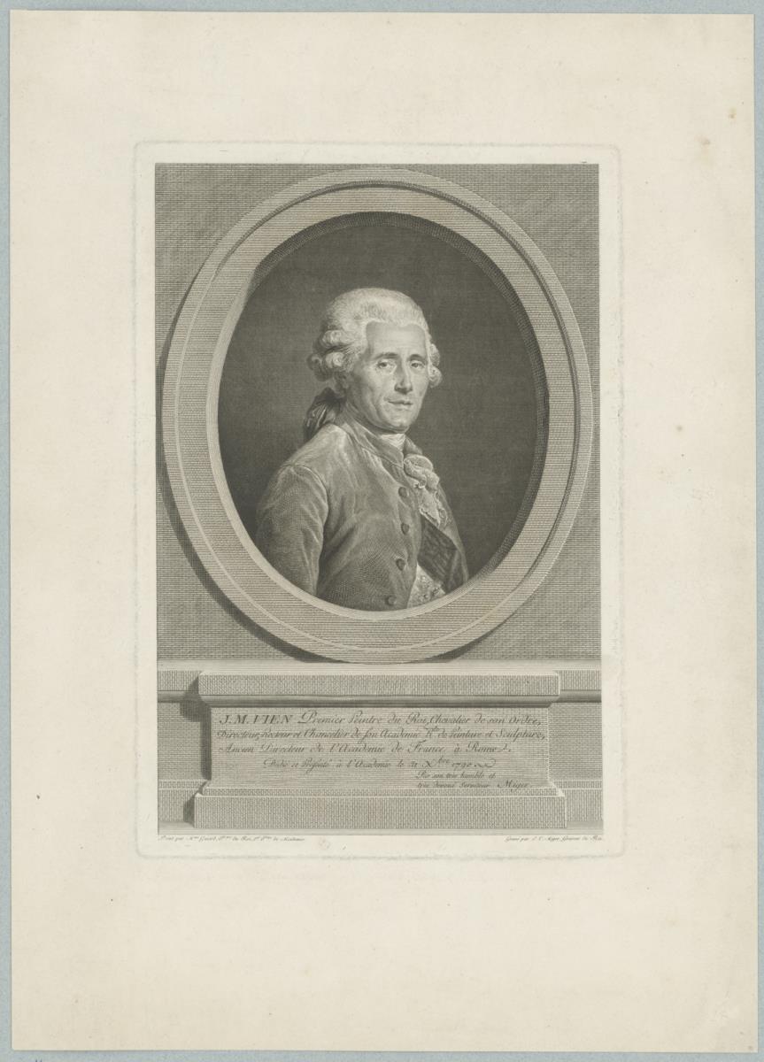 Porträt des Joseph Marie Vien