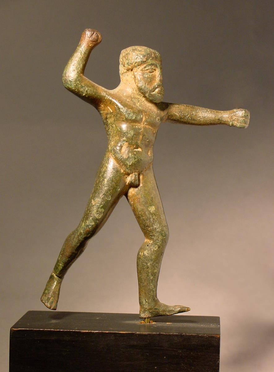 Klassische Statuette des Herakles oder Zeus (?)