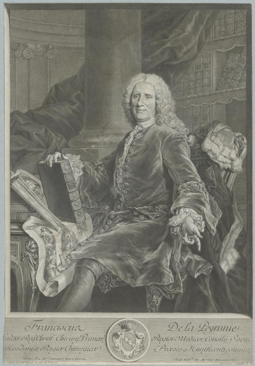 Porträt des François de la Peyronie