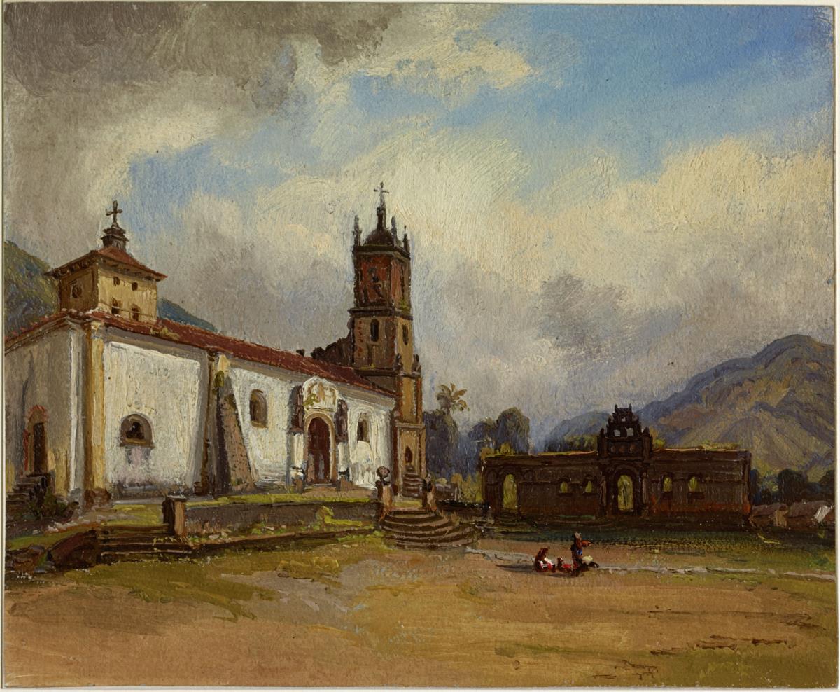 Kirche und Ruine des Konvents Caripe in Cumaná