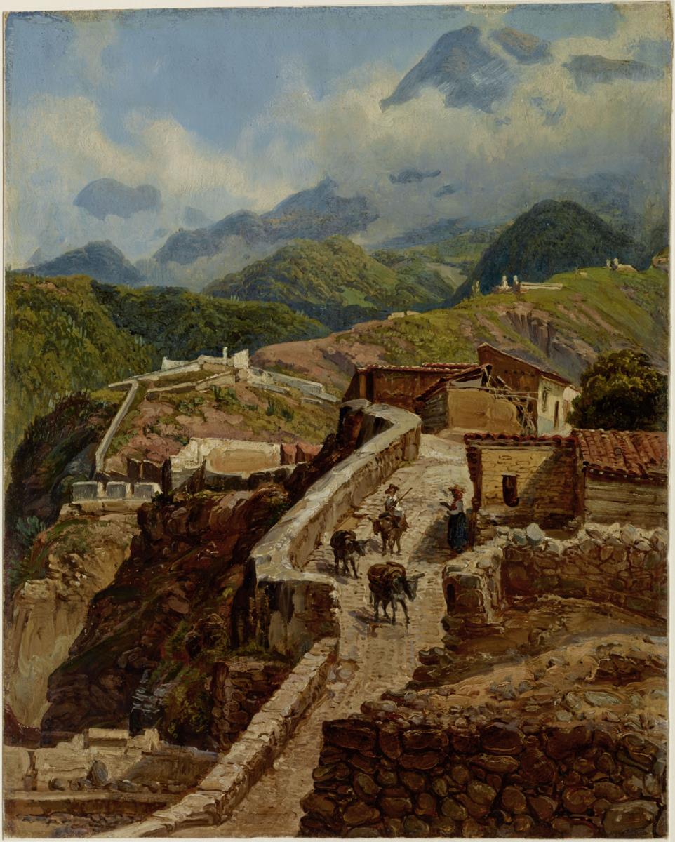 Straße in Laguaira (Alter Kolonialweg zwischen Caracas und Laguaira)