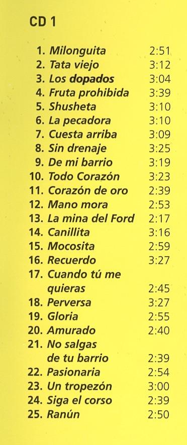 Antologia del Tango Rioplatense. Vol. II, 1920 - 1935. Selección Sonora. CD 1