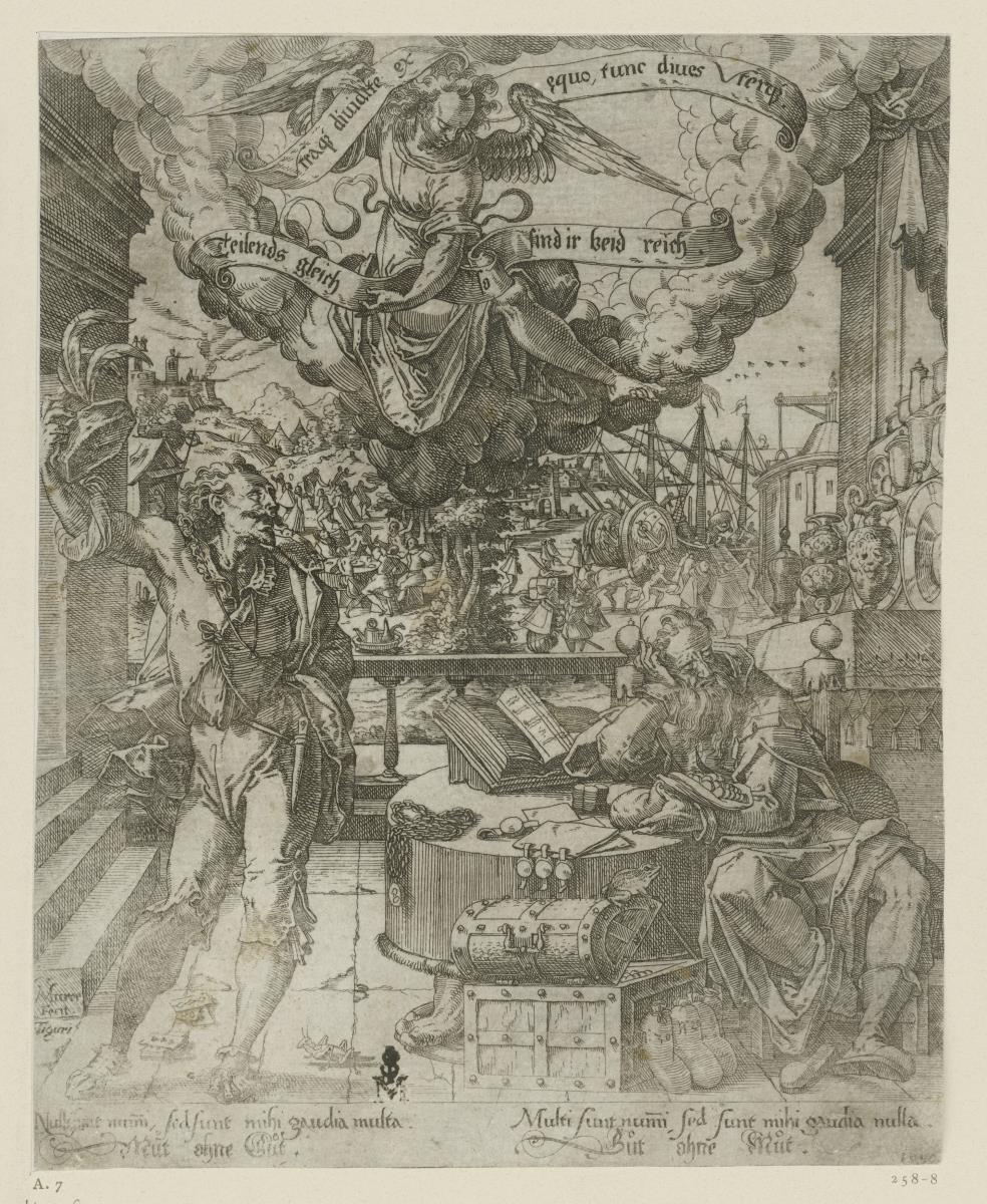 Allegorie des Schicksals und Glücks