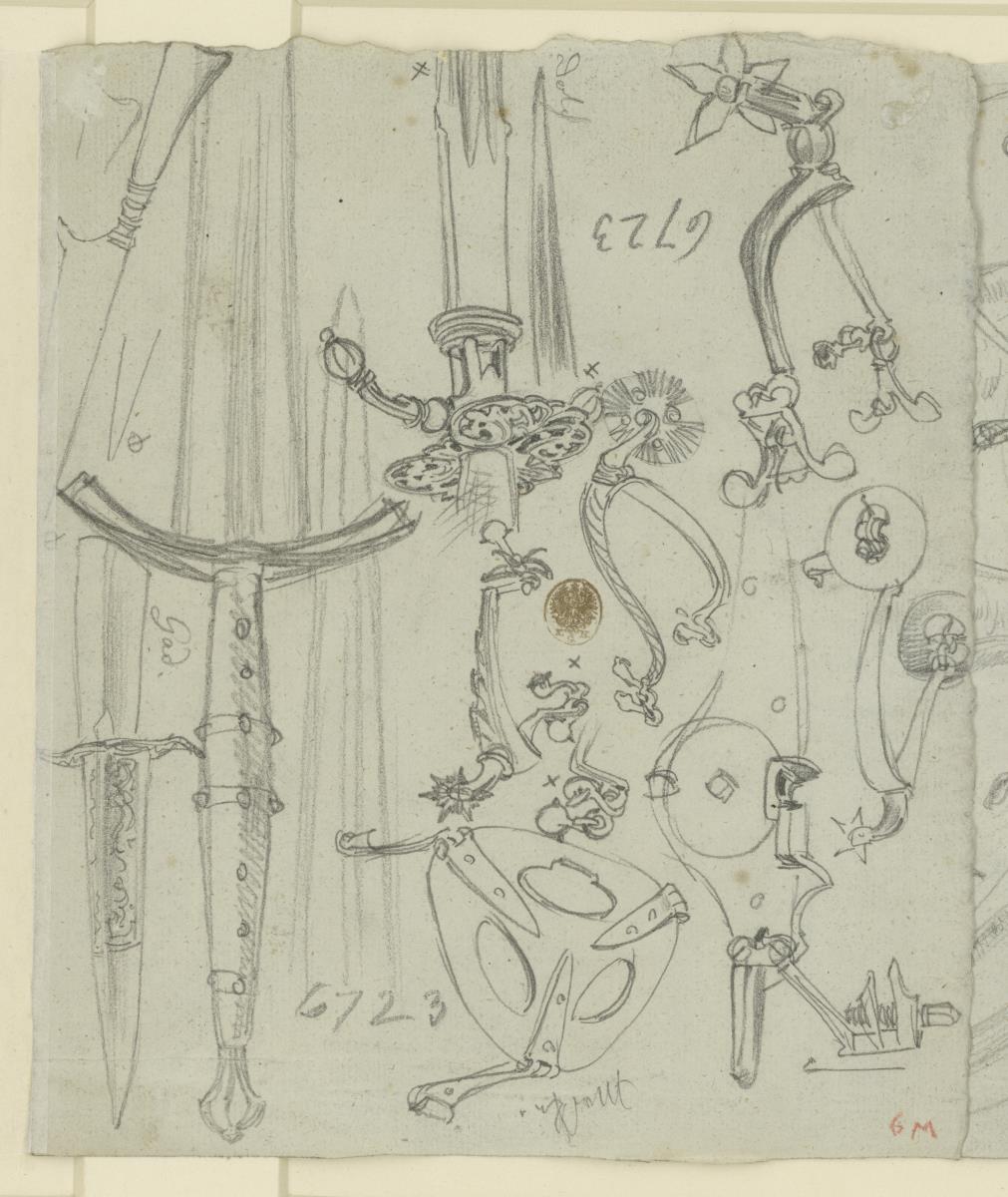 Blankwaffen, Reitsporen und Waffendetails des 16. bis 19. Jahrhunderts, Historisches Museum, Dresden