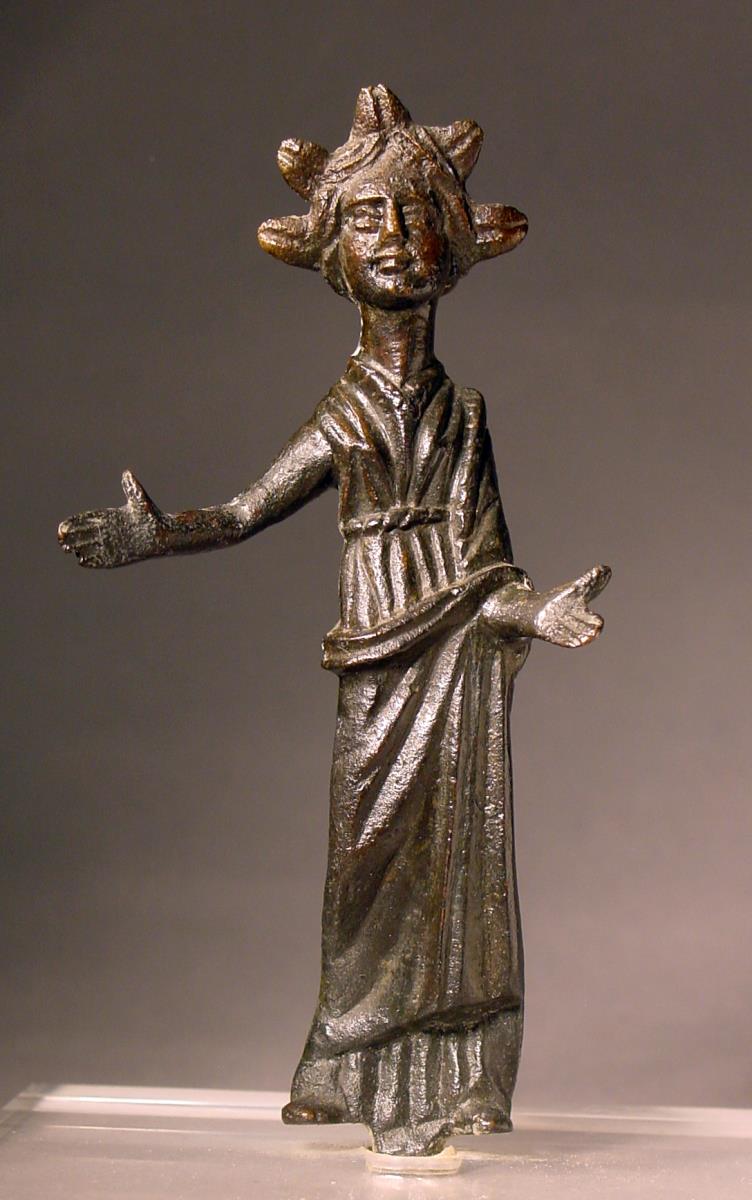 Etruskische Statuette einer Adorantin