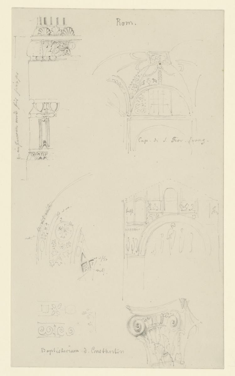 Rom, Baptisterium, S. Giovanni in Fonte, Cappella di Giovanni Evangelista