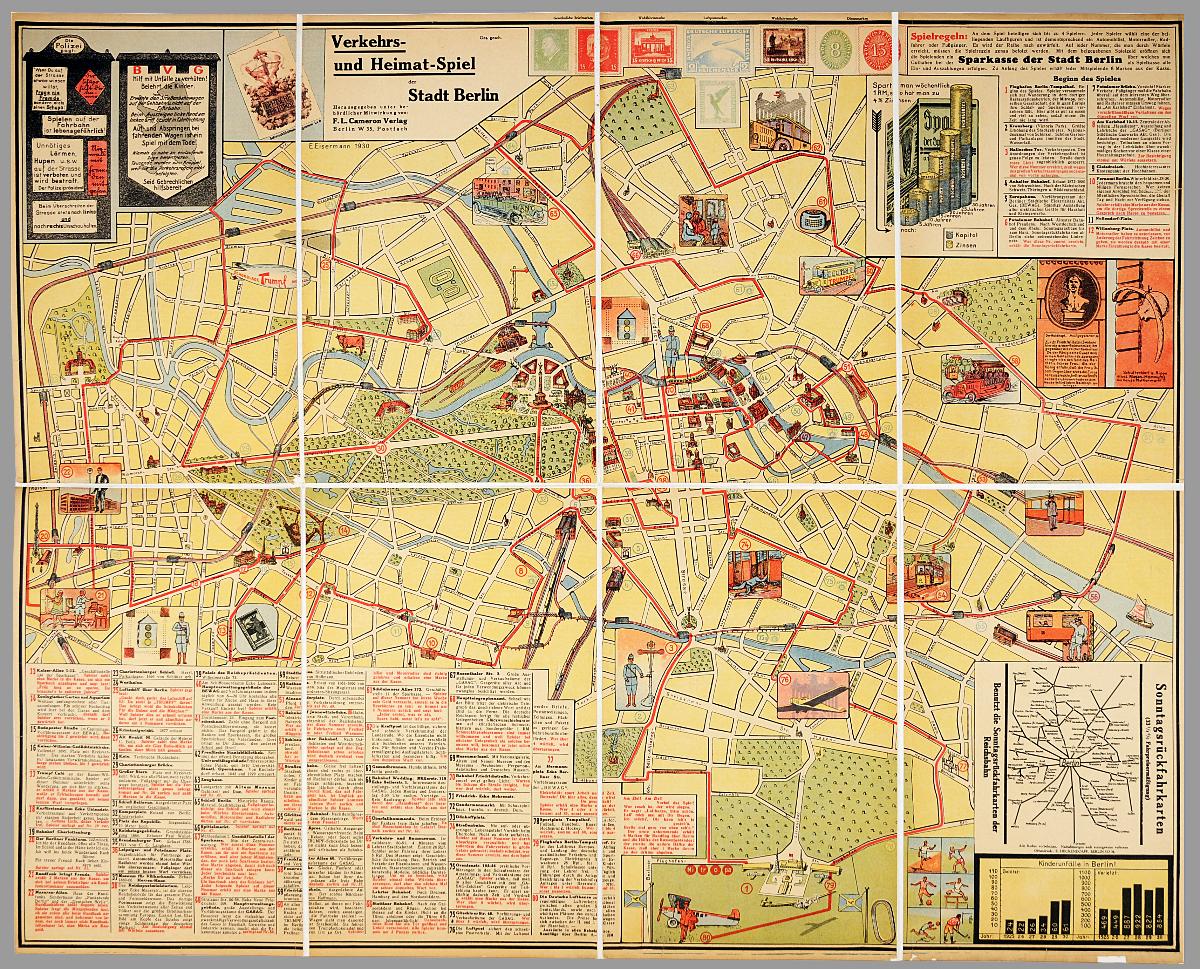 Verkehrs- und Heimat-Spiel der Stadt Berlin