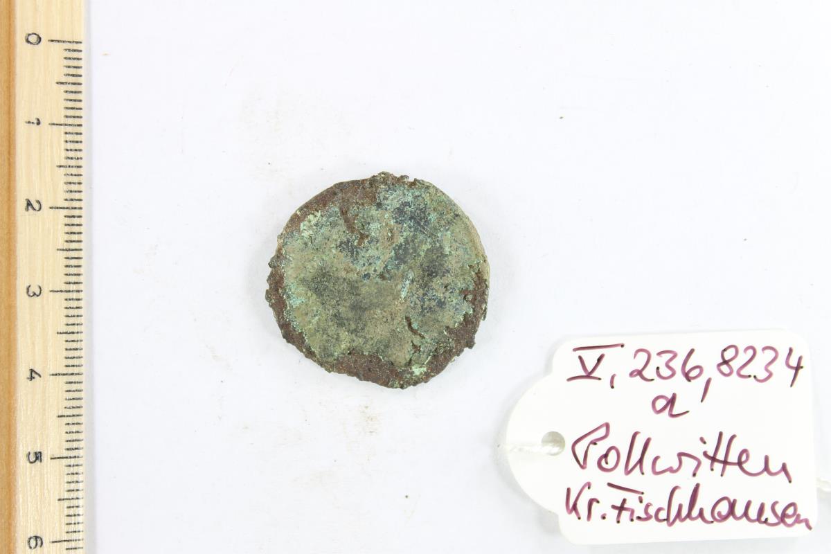 Römische Bronzemünze