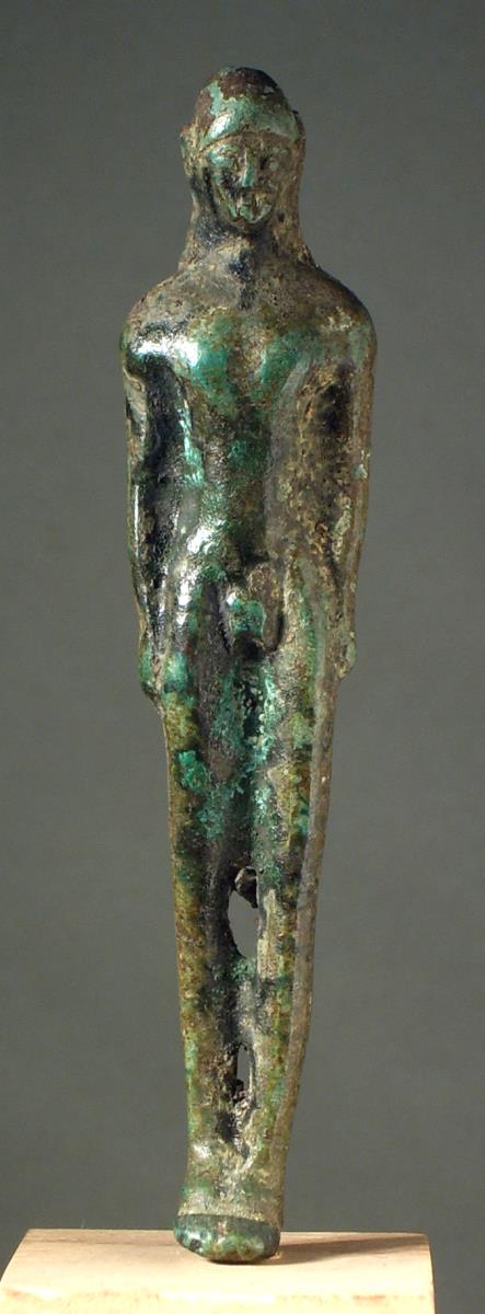 Etruskische Statuette eines nackten Jünglings