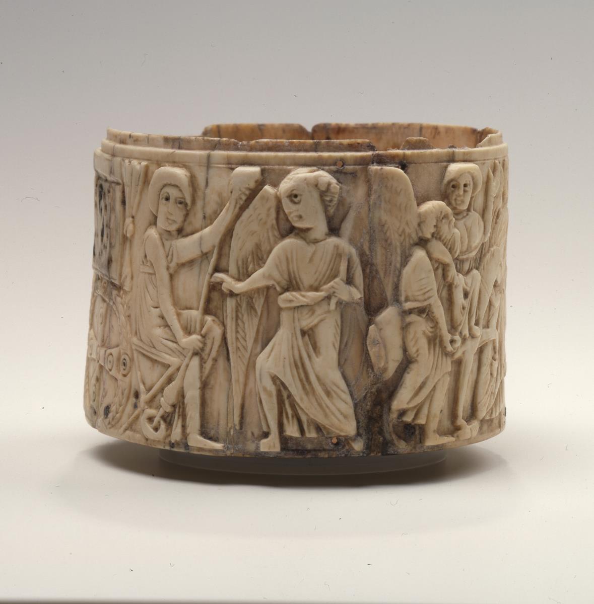 Dose (Pyxis) mit Marienszenen