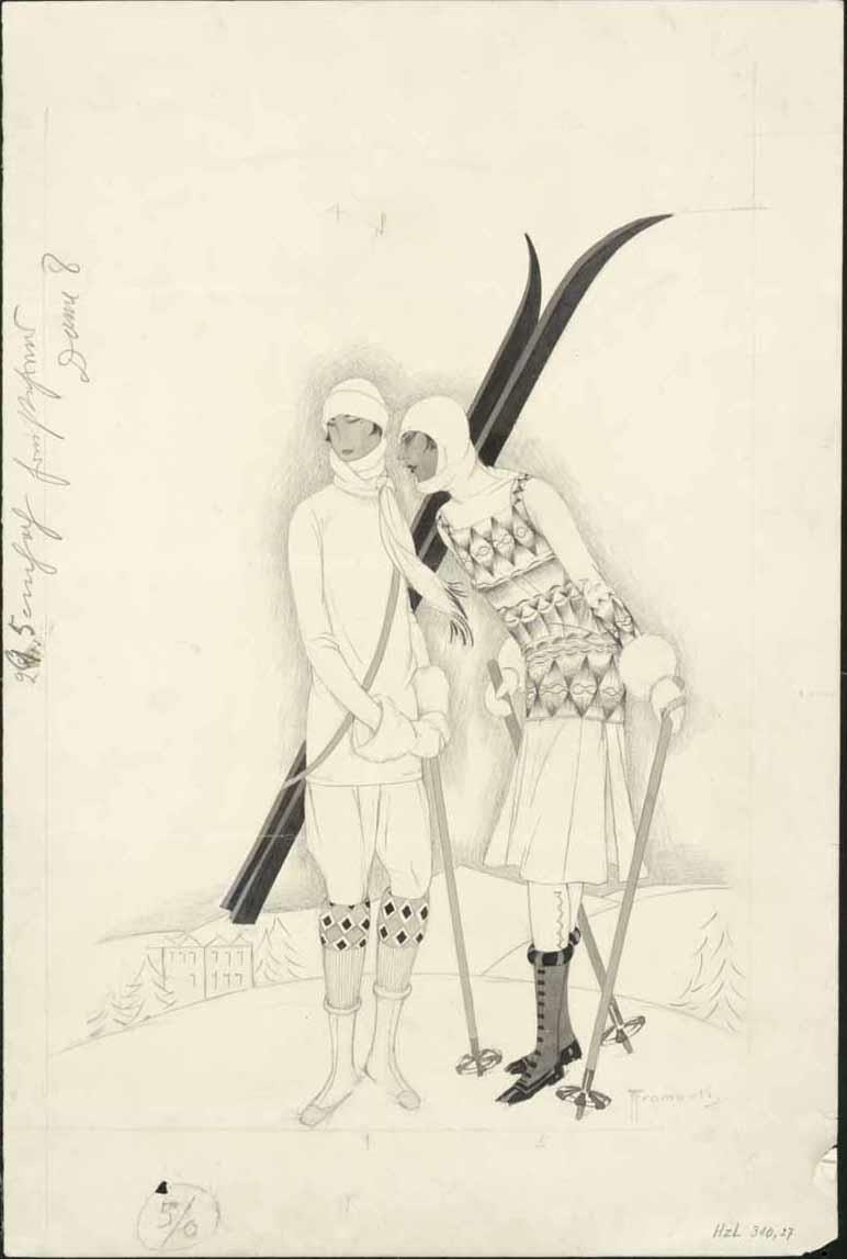 Frauen in Wintersportkleidung