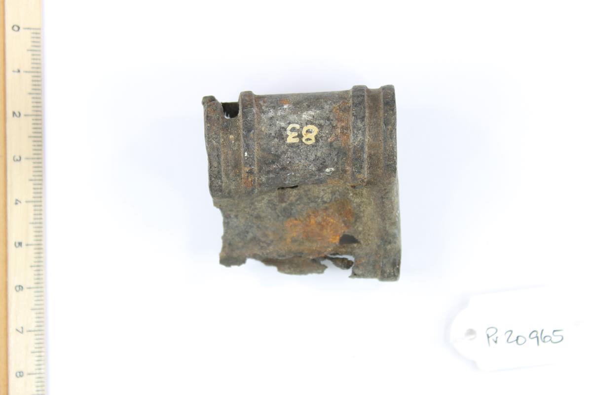 Vorhängeschloss-Fragment