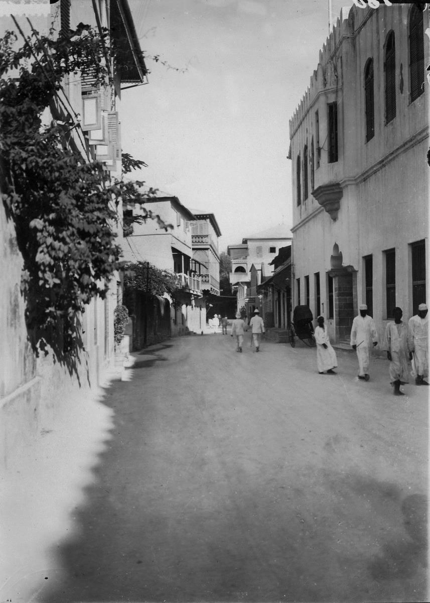 Europäerstrasse in Sansibar.